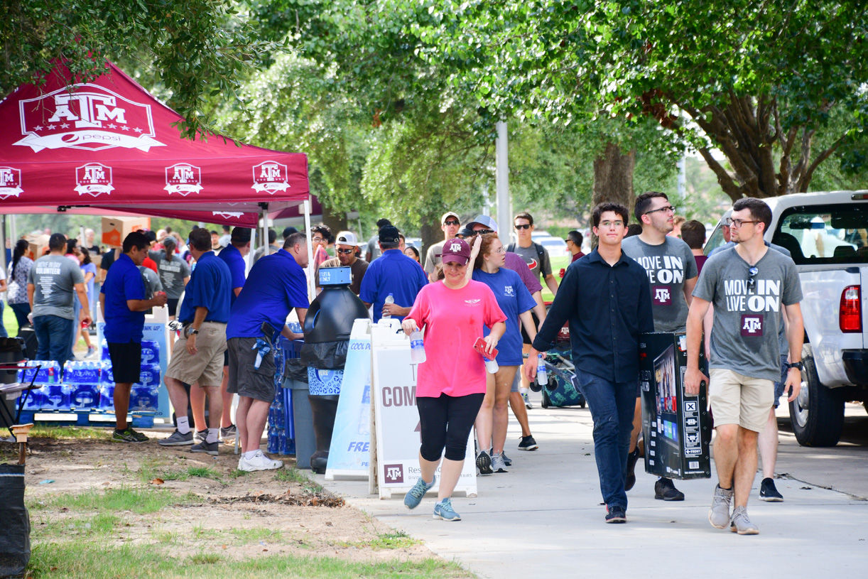 Texas A&M University Move-In Day 2019